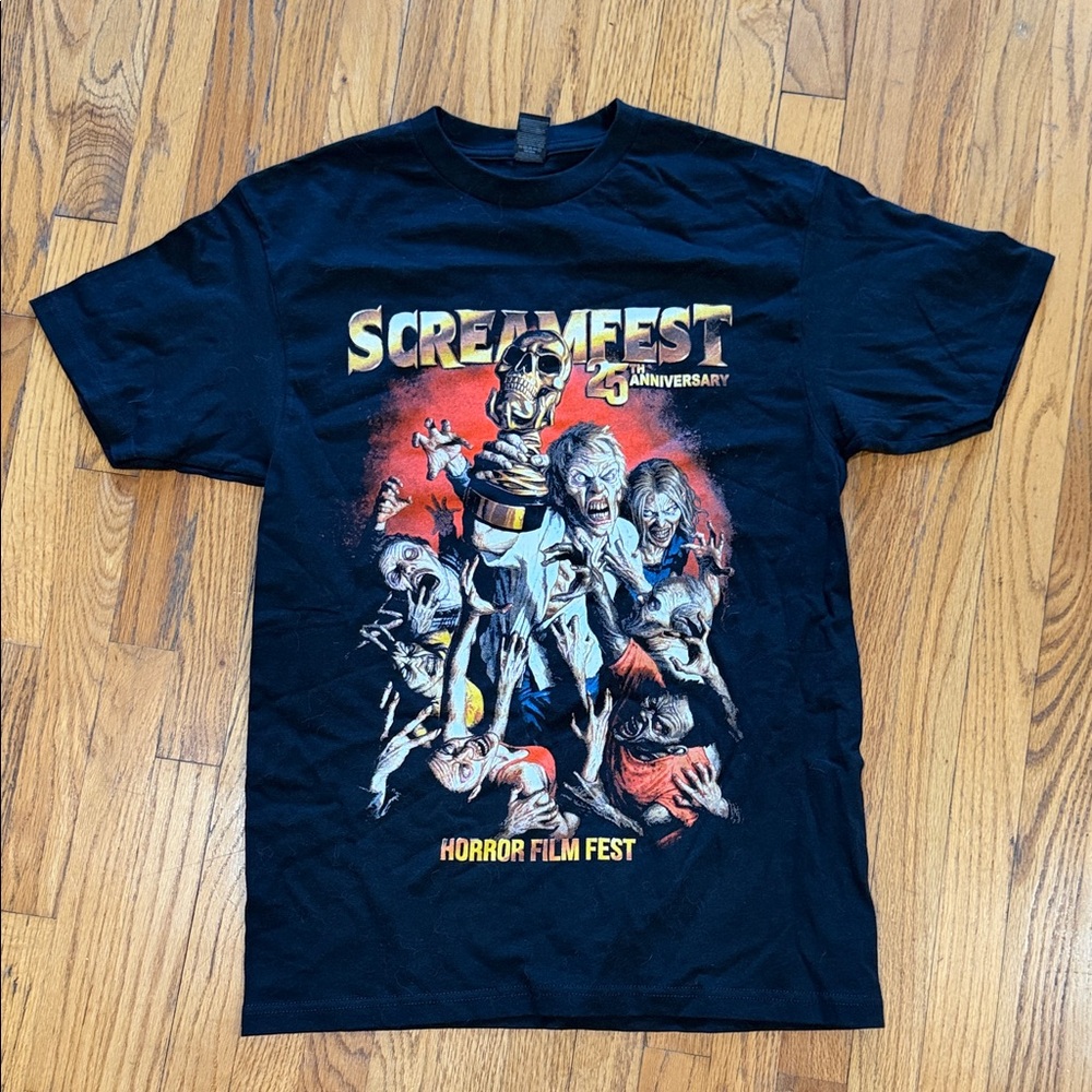 Screamfest 25th Anniversary Black T-Shirt M